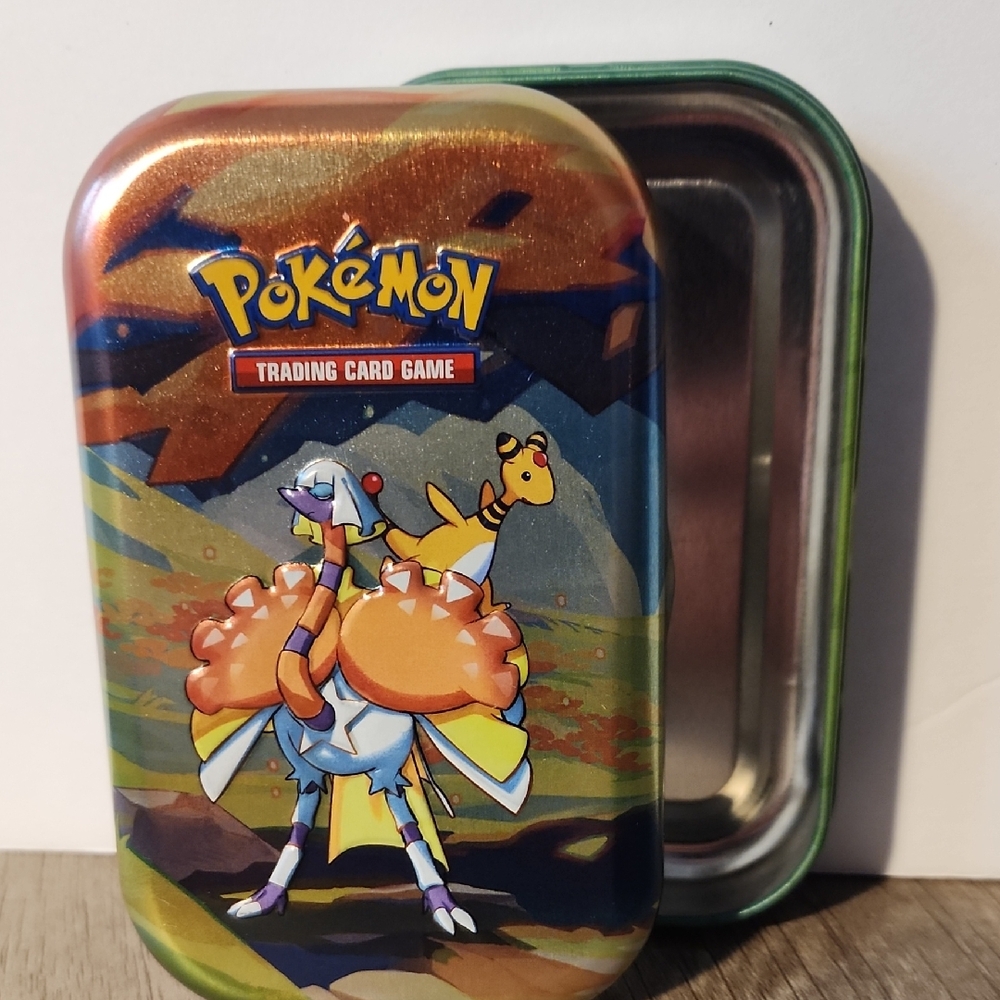 Pokemon Trading Card Game Tin with Colorful Design